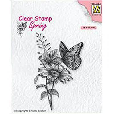 Nellie's Choice Clear Stamp - Butterfly